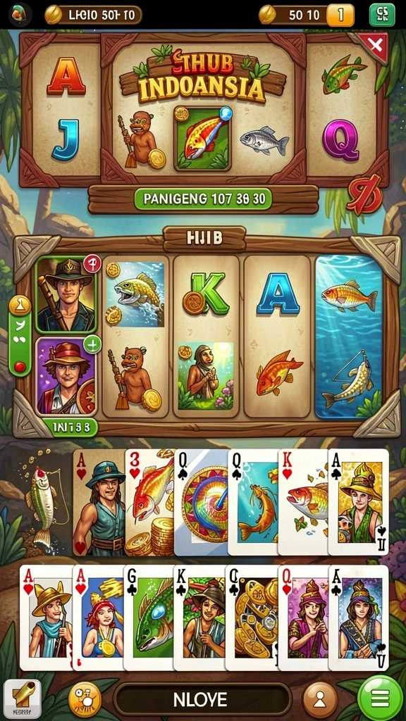awanluck - Wajah karakter utama yang penuh semangat.