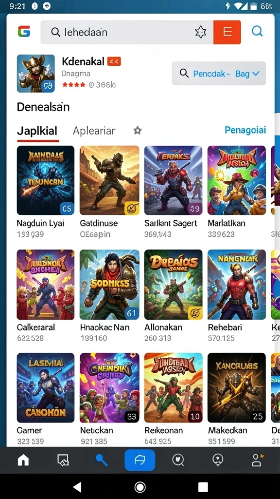 cadas138 - Tampilan menarik dari antarmuka permainan CADAS138.