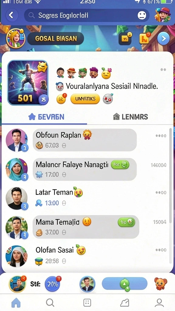 glowin88 - Tampilan antarmuka yang menarik dan ramah pengguna.