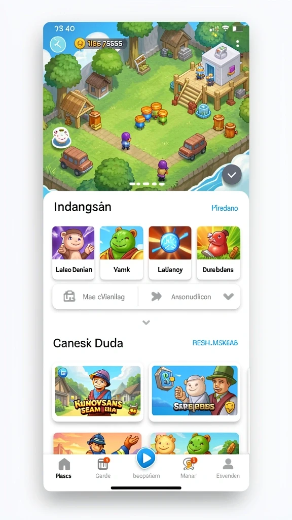 ins55 - Berbagai mode permainan seru untuk di coba.