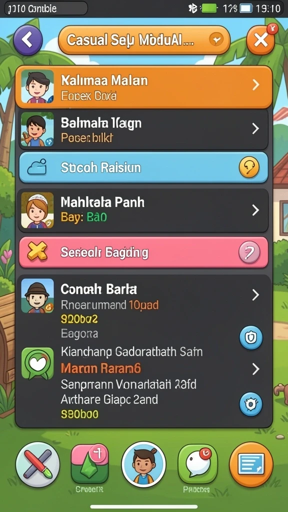 migaspin - Antarmuka pengguna yang menarik dan ramah.